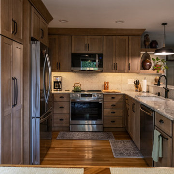 Timeless White Oak & Almond Kitchen Remodel