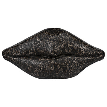Lips, Black Fiber Cement