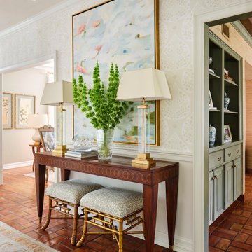 Masterful use of patterns and color in an Alamo Heights home