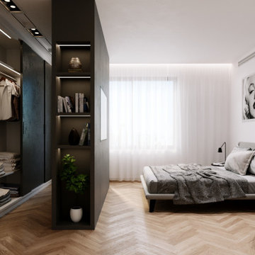 BBedroom inrerior design by Ferriss - Architectural Renderings