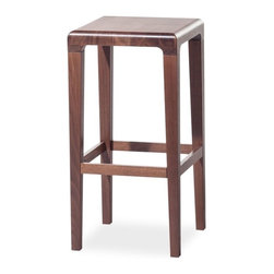 Walnut Rioja Kitchen Stool by Lounge Design Group for TON - Bar Stools And Counter Stools