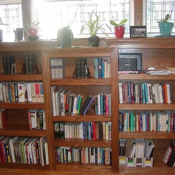 BOOKCASES, MANTELS, & STORAGE