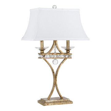 AF Lighting Aristocrat Gold Metal Accent Table Lamp