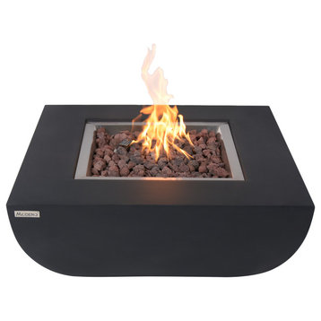 Modeno Aurora Concrete Fire Table, Natural Gas