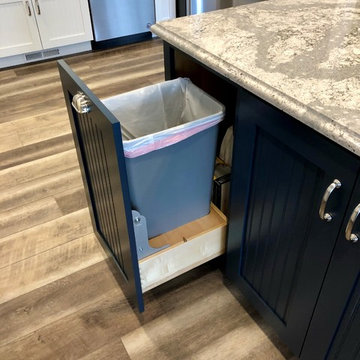 Dura Supreme Craftsman Beaded Cambria Summerhill Painted Cabinets