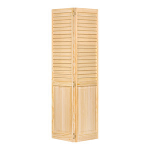 Bi Fold Closet Door Traditional 6 Panel Transitional Interior