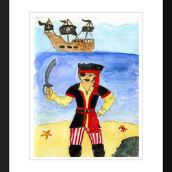 Fine Art Prints-Li'l Pirate - Products