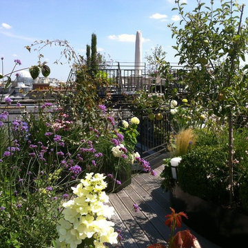 jardins, terrasses à Paris, en France, Suisse