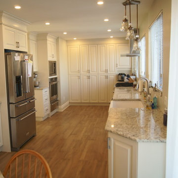 Split level addition and new kitchen