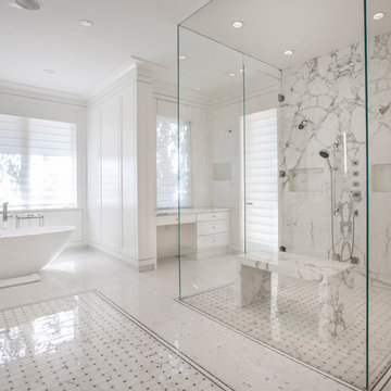 Aspen / Contemporary / Carrera Marble