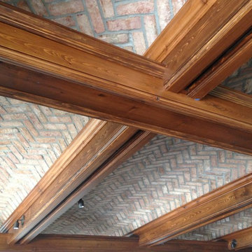 Thin Brick Barreled Ceiling