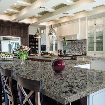 Crema Valeto Granite Kitchen