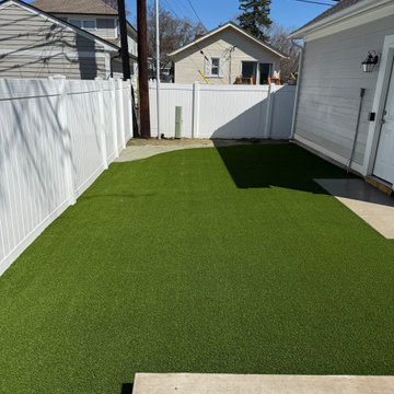 Artificial Turf Installation in Royal Oak