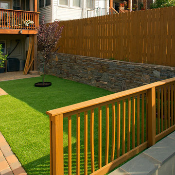 Garage and Landscaping