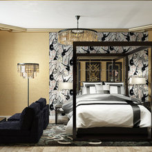 Great Gatsby Inspired Bedroom Modern Schlafzimmer