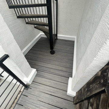 DC Row Home Second Floor Deck