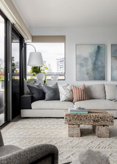 Contemporary Living Room by Lynda MacDonald Interior Design