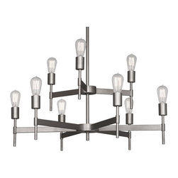 Robert Abbey - Robert Abbey Petriolo 2-Tier Chandelier - Chandeliers