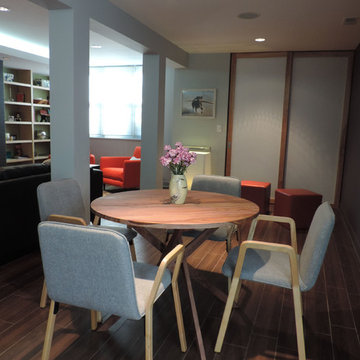 Modern Basement in Andersonville