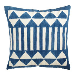 DHURRIE PILLOW COVER &ndash; TRIANGLE - Decorative Pillows