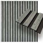 CONCORD WALLCOVERINGS - Waterproof Slat Panel, Classic Grey, Sample - SAMPLE: For display purposes only.                                                                                                                                                                                                                                                                                                                                                                                  Concord Panels Design: Our wall panels offer countless possibilities to creatively design your interior and to set natural accents. In our assortment you will find a variety of wall panels, which are available in a range of wood grain finishes.                                                                                                                                                                                                                                                                                                                                                                                                      Aqua Resist System: Thanks to the advanced Aqua Resist technology, the Concord Panels are 100% waterproof. You can use the slats in bathrooms, spas and other rooms with increased humidity, as they do not harbor any mildew, bacteria or termite.                                                                                                                                                                                                                                                                                                                                                                                        Materials: Panels made from recyclable polystyrene PVC. The beautiful design of our products goes hand in hand with care for the environment.                                                                                                                                                   Easy to install: The installation of the panels is an easy and simple process. Trim the panels to the required size and use any adhesive suitable for wooden wall panels. The panels can also be nailed or screwed to the walls.