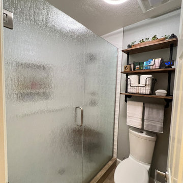 Barb & Peter’s Master Bathroom Shower Remodel
