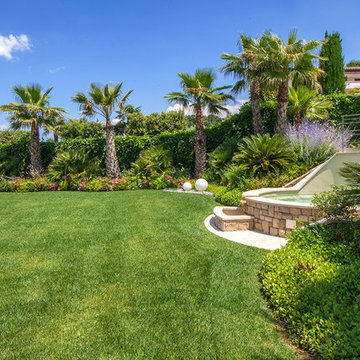 Garden and a eclettic mediterranean taste