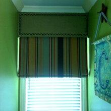 cornice with nailheads