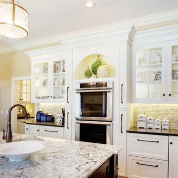 Traditional Kitchen Cabinetry with Rustic Elegance