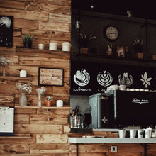 Kitchen - coffee wall