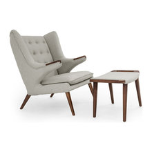 chair with ottoman