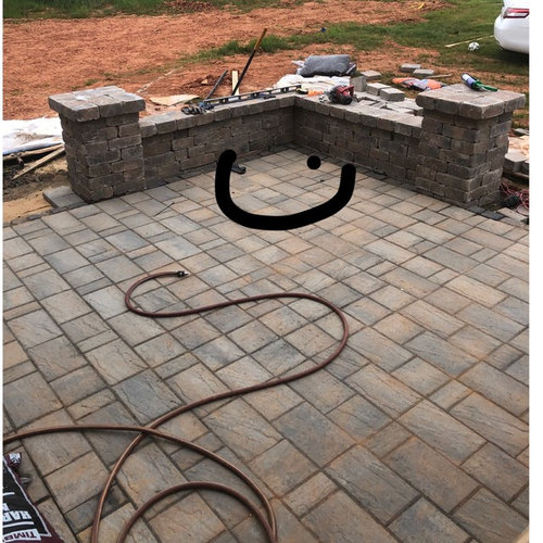 Help With Patio Drainage At Sitting Wall