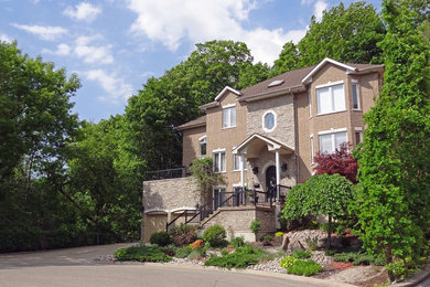 This is an example of a contemporary home in Toronto.