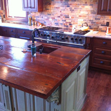 Concrete countertops
