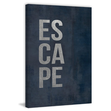 "Escape II" Painting Print on Wrapped Canvas, 24"x36"
