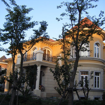 Rooms - Exterior - With Antique Chinese Design Elements
