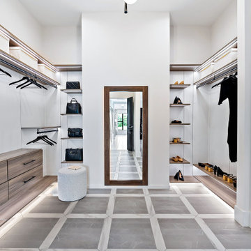 Luxury Modern Master Closets – Minimalist Open-Concept Designs