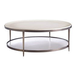 Oberon Cocktail Table - Baker Furniture - Coffee Tables