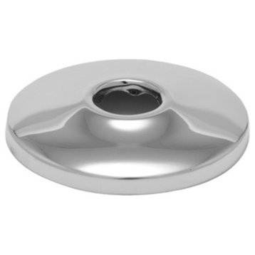 PROFLO PFE7 Steel Deck Plate - 1/2" Faucet Connections - Chrome