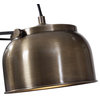 Vintage Antique Style Adjustable Shade Floor Lamp, Reading Brass Bronze Black