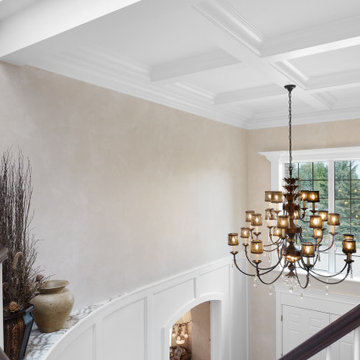 Luxury Home Renovation - Coffered Ceiling
