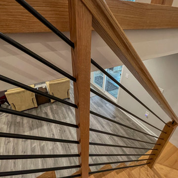 Project #99 | Modern Winder Staircase