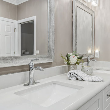 Transitional Main Bathroom Design Pinehurst, NC