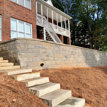 Hardscaping - Retaining wall/drainage/pavers