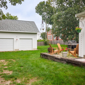 32×28 Single-Story Saltbox Garage