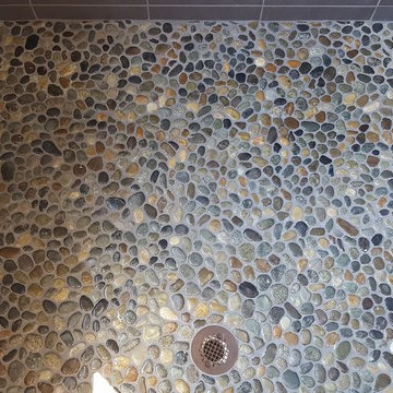 River Rock Floor