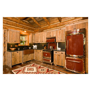 Lost Creek Cabin - Rustic - Kitchen - Other - by Ellis Nunn Architects ...