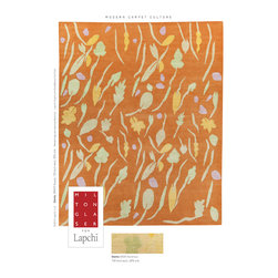 Milton Glaser for Lapchi; handwoven Stems rug design - Rugs
