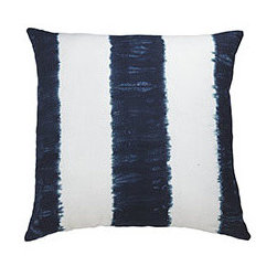 INDIGO STRIPE PILLOW - Decorative Pillows
