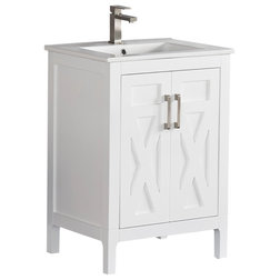 Transitional Bathroom Vanities And Sink Consoles by Tile Generation
